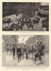 The Opening of the Blackwall Tunnel, Arrival of the Royal Party at the Northern Entrance